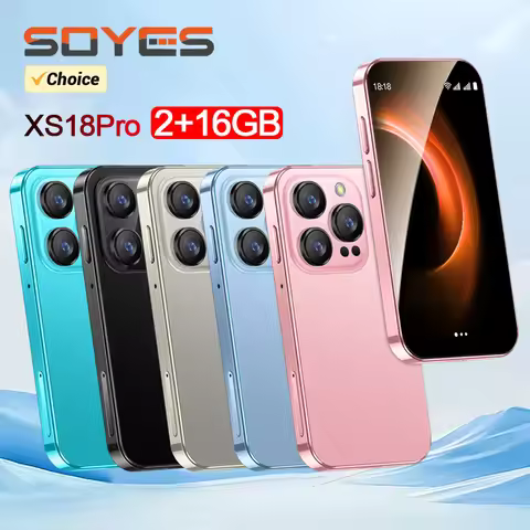 SOYES XS18Pro New 3.0" Mini Smartphone 2GB RAM 16GB ROM Android 9.0 Facial Recognition Dual SIM Stan