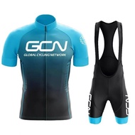 Road Cycling Jersey Quick-Drying GCN Suit Men Women Mountain Bike Short-Sleeved Cycling Bike Summer 