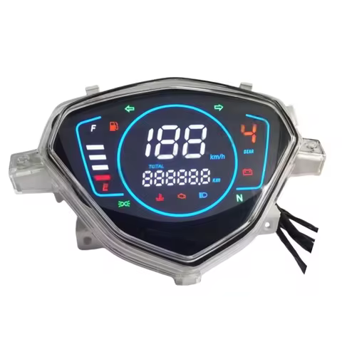 For AKT Flex Ciclon125 MODENAS KRISS MR2 MR3 Rusi Yuri 110 Digital Meter Speed Meter Odometer Assy R