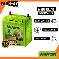 [Install Support] AMARON GO 55B24L/R | NS60 L/R  | MF Car Battery Bateri Kereta PROTON TOYOTA NISSAN