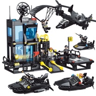 1030PCS Mainan Bricks Tentara Blok Bangunan Mobil Militer Truk Pesawat Model Senjata Bata Set Konstr