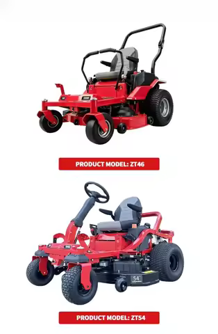 Zero Turn Lawn Riding Mower Garden Grass Cutting Machine Ride on Strong Power Cordless Lawn Mower El