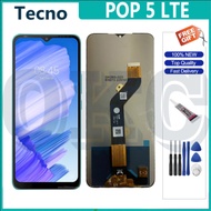 Original LCD For Tecno POP 5 LTE LCD with Frame Display Touch Screen Digitizer BD4 BD4a BD4i LCD Rep