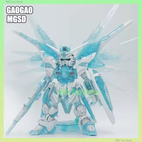 GAOGAO MGSD Freedom Clear Blue Color Assembly Model Kit SEED Customized Action Figures Plastic Model