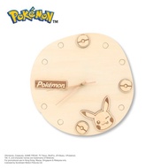 Pokémon木製掛鐘 寶可夢 皮卡丘 辦公室小物