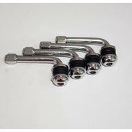 Japan sport rim deep dish wheel L shape tubeless valve