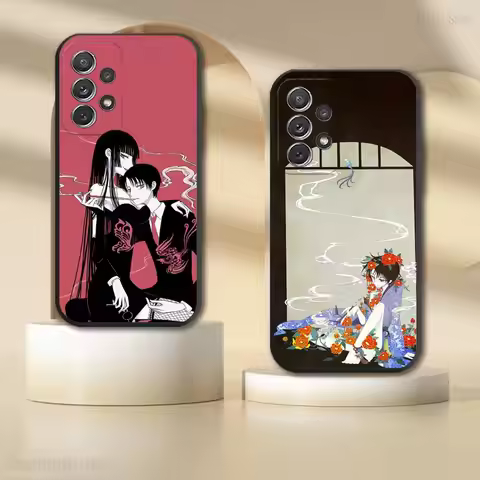 Anime Comics X-Xxxholic Phone Case For Samsung S 25,24,23,22,30,21,10,9,Ultra,Plus,Lite,FE,4,5G Blac