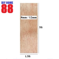 [1ft/1.5ft/2ft x5ft] Papan Plywood / Solid Plywood