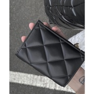 Cnk Puffy Leather Folding Wallet