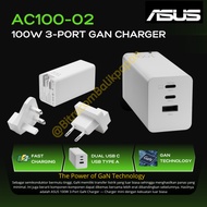 Original Asus Adapter - AC100-02 - Multiport Adapter 100W 3 Port