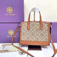 [With Box]2023 New Tory Burch Fashion High Capacity Genuine Leather Women's Bag One Shoulder Crossbody Bag Handheld Big Bag