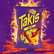 Takis Fuego Hot Chilli Pepper & Lime Chips 92.3g