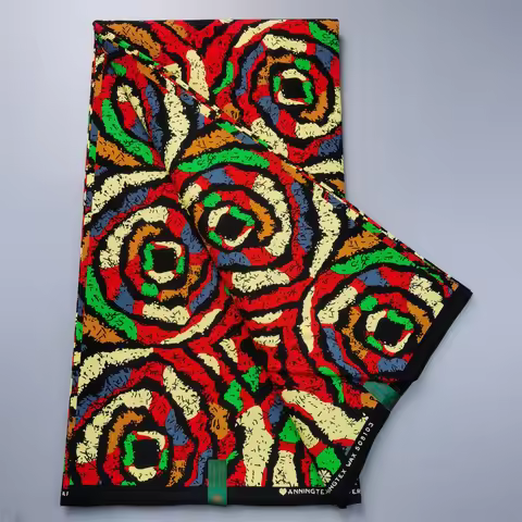 Ankara Fabric African Real Wax Print Fabric 100% Cotton High Quality 6 Yards African Fabric for Part