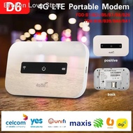 ✾¤✺100% Modified unlimited Portable D6/RS850+ Wifi Router hotspot MIFI support all telco Malaysia Mo