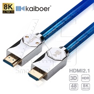 Kaiboer HDMI 2.1 KBEH Q-Series HDMI cable version 2.1 8K 60Hz Silver-Plated Cable 0.5M / 1M / 1.5M /
