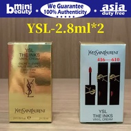 Bộ Son Lì Yves Saint Laurent YSL Black Tube Heart Mini 2 Chai ×2.8ml (Màu 416+610)or (Màu 416+610)