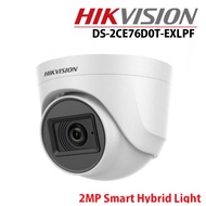 2MP Hikvision DS-2CE76D0T-EXLPF Smart Hybrid Light Indoor Fixed Turret Camera - Hikvision CCTV Camer