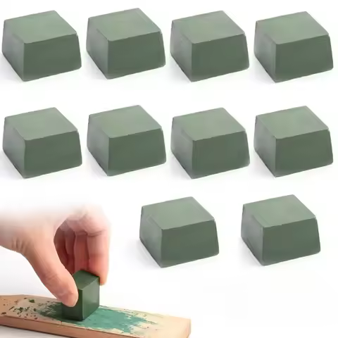 Green Polishing Paste Alumina Fine Abrasive Green Buff Polishing Compound Metal Jewelry Polishing Co