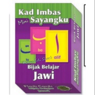 Flash card Alif Ba Ta & abc ( kertas keras)