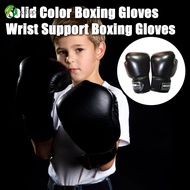xifuce Children Boxing Gloves Solid Color Kids Boxing Gloves Kids Boxing Gloves for Muay Thai Kickboxing Training Youth Punching Bag Mitts for Sparring and Kickboxing Unisex