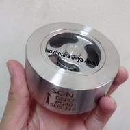 Disco Wafer Check Valve DCV Stainless 316 PN 40 1 1/4" inch DN 32