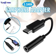 Type-C To 3.5mm Jack Compatible Cable Adapter Headphon Cable Audio Auxiliary Smartphone