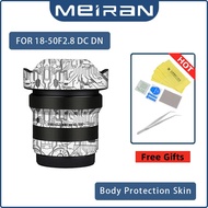 Camera Lens Protection Decal Coat Wrap Film Cover Film For Sigma 18-50mm F2.8 DC DN 18-50F2.8 Anti-S