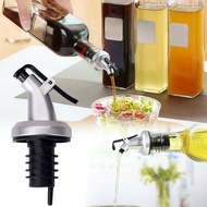 Kitchen Olive Oil Sprayer Liquor Dispenser Rubber Wine Pourers Flip Stopper