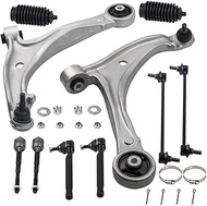 10-Pcs Suspension Front Control Arm Compatible with Honda Odyssey 2010 MS601008 Lower Control Swing