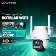 [GIVE CLOUD CARD] W311 BOTSLAB Outdoor Camera IP66 Waterproof - Color Night Vision - 2 Wide Angle Ey