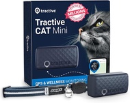 Tractive GPS For Cat 4 (2022) - ปลอกคอ GPS แมว 4G GPS สัตว์เลี้ยง Tracker แบบ Realtime ไม่จำกัดระยะ 