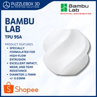Bambu Lab TPU 95A 3D Printing Filament Outstanding Impact Wear & Cold Resistance