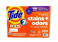 (245P) [原箱]Tide Pods 汰漬 三合一即溶強力洗衣球 39X4包 (156粒) Spring Meadow #07669 (平行進口)