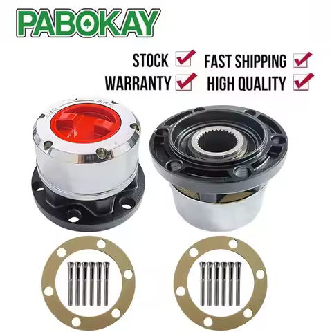 2 Units x Manual Free Wheel Bearing Hubs Lock For Nissan Patrol GQ and GU Heavy Duty B021HP AVM445HP