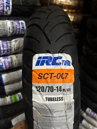 BAN LUAR IRC 120/70-14 TUBELESS