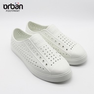 [Urban] Giày nhựa lỗ URBAN đi mưa - Trắng trơn