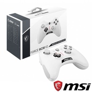 【MSI 微星】FORCE GC30 V2 WHITE 無線搖捍控制器遊戲手把(白色)