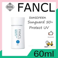 fancl sunscreen Sunguard 50+ Protect UV SPF50+ PA++++ 60ml Japan nanotechnology Waterproof sunscreen