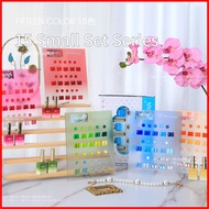 NEW 15ml 15 Colors Macaron Nail Polish Nail Art Crystal Diamond Powder Fresh Pure Color Gel Nail Pol