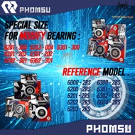 PHOMSU SPECIAL BEARING 6000 / 6004 / 6200 / 6201 / 6202 / 6203 / 6300 / 6301 / 6302 MOTORCYCLE BEARI