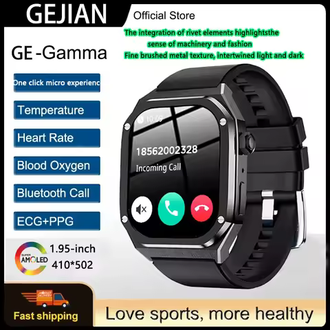New Health ECG Smart Watch One-click Health Check With Bluetooth Call Heart Rate Blood Pressure Moni