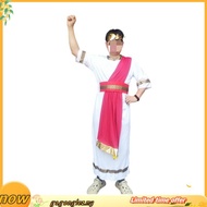 King of Rome Child Mythology Priestess Greek Queen Long Dress for Children Roman Goddess Ancient Eur