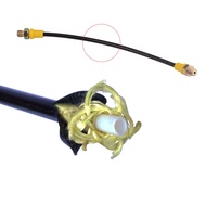 HPA M10*1 1/8BSP 1/8NPT 4500PSI 300BAR 30MPA High Pressure Air Hose Test 13CM TO 90CM Support custom