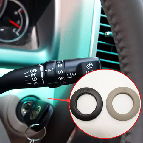 1x Car Ignition Switch Electric Key Hole Trim Ring Cover Car Accessories 5544560100A0 For Toyota Lan