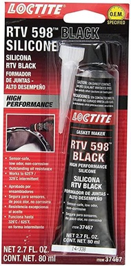 กาวดำ LOCTITE 598 RTV Black Silicone High Performance - 80 ml #37467