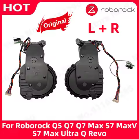 Original Roborock Q5 Q7 Q7 Max S7 MaxV S7 Max Ultra Q Revo Left and Right Walking Wheels Vacuum Clea