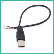 CRE PH1 5 Female to USB 2 0 Male to 4 pin Data Cable  Transmission 30cm 12Inch