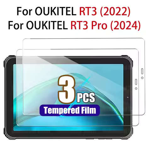Screen Protector for Oukitel RT3 / Oukitel RT3 Pro (8 inch) HD 9H Hardness Explosion-Proof Film Anti