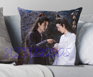 （xzx  31th）  (All inventory) Pillow cases! Chen Qingling, untamed founder Wang Yibo, small exhibition Fan Yi Pillow Case Home Costplay Gift (double-sided printing) 16