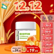 【Joyful Mart】{Tarikh Luput: 31 Mei 2026} Nature's Key 2500mcg Biotin Gummies, Kunci Alam Semula Jadi
